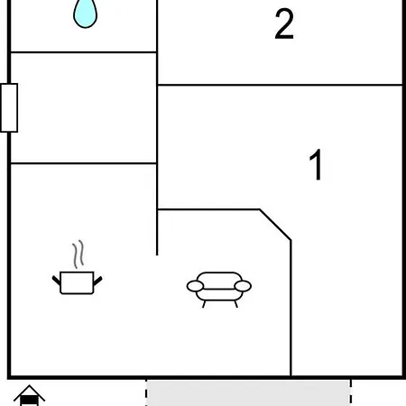 公寓 2 Bedroom Amazing In 洛夫兰